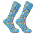 Socks With Faces, Fun Socks For Men, Christmas Golf Gift, Golf Gift For Dad
