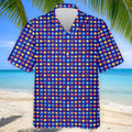 Funny Peach Emoji Pattern Golf Polo Shirt, Men's Golf Polo Shirt, Novelty Golf Shirts For Men