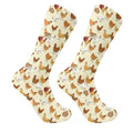 Funny Chicken Family Golf Socks, Golf Socks For Men, Chicken Lover Gifts, Fun Socks, Christmas Golf Gift