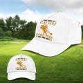 I Just Want To Play Golf Embroidered Baseball Cap, Golf Hat, Dad Golf Gift