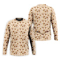 Beige Fun Men's Golf Polos, Cool Golf Polos, Mens Golf Polo Shirts, Golf Gift For Men