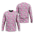 Pink Ribbon Breast Cancer Awareness Shirt, Golf Tops For Men, Hawaiian Golf Shirts, Golfing Apparel