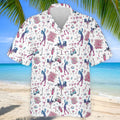 Funny Par Tee Girl Golfer Pattern Golf Polo Shirt, Polo Shirts For Men, Mens Golf Apparel