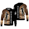 Teerific Skeleton Golfer Custom Golf Shirt, Personalized Golf Shirt, Unique Gift For Golfer