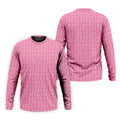 Funny Stick Figure Men's Golf Shirt, Pink Golf Shirt, Golf Shirts For Men, Fun Golf Shirt For Men