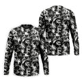 Black And White Funny Couple Mens Golf Polo Shirts, Cool Golf Gift, Golfing Apparel