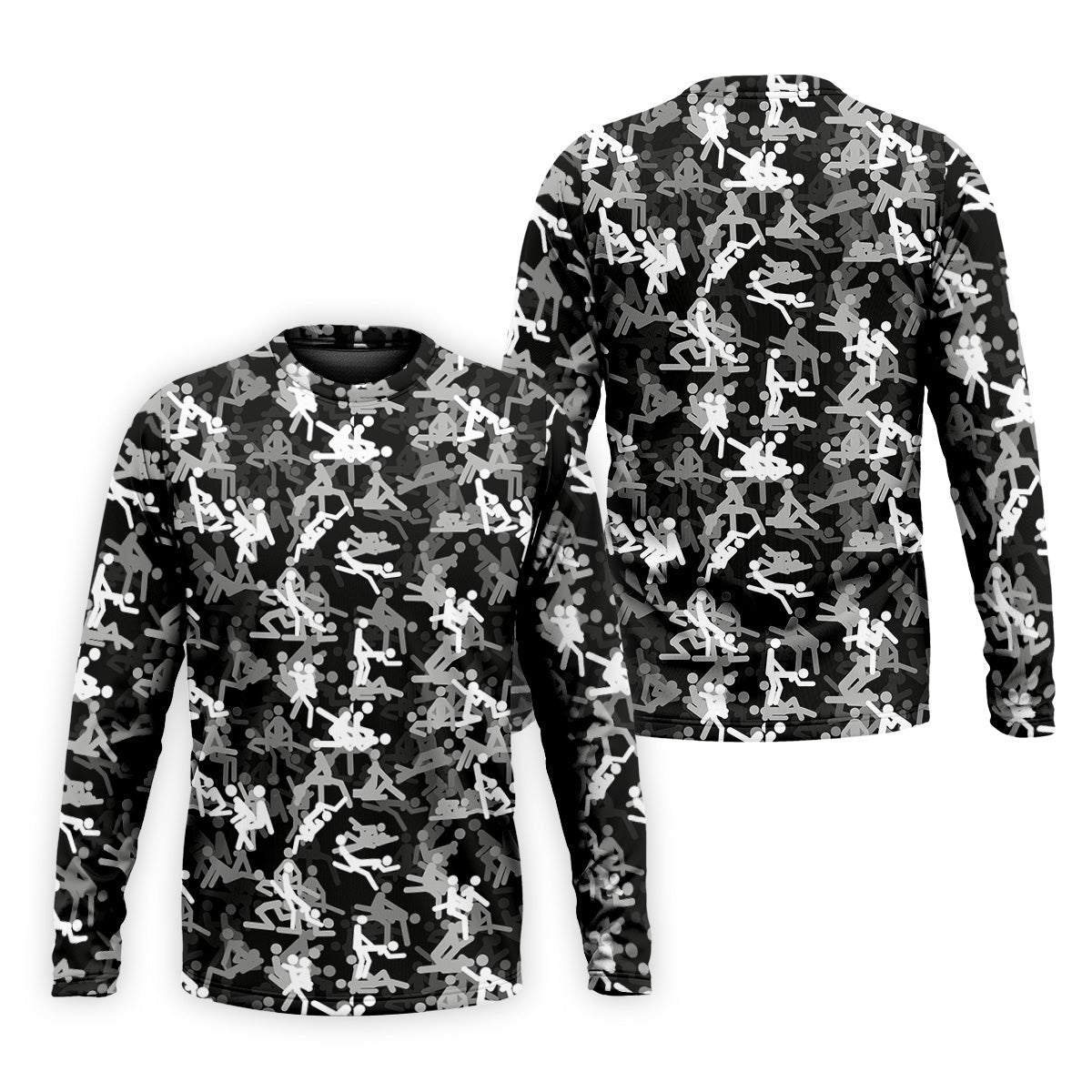 Black And White Funny Couple Mens Golf Polo Shirts, Cool Golf Gift, Golfing Apparel
