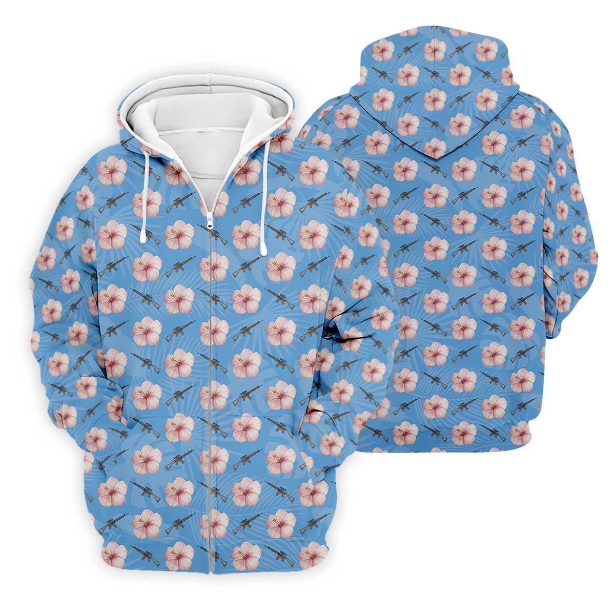 Floral Golf Polo Shirts, Golfing Apparel, Men Golf Gift, Funny Golf Shirt