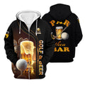 Par Then Bar Golf And Beer Custom Funny Golf Polo Shirt, Dad Golf Gifts