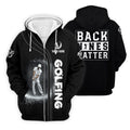 Back Nines Matter Custom Funny Golf Polo Shirt, Dad Golf Gifts