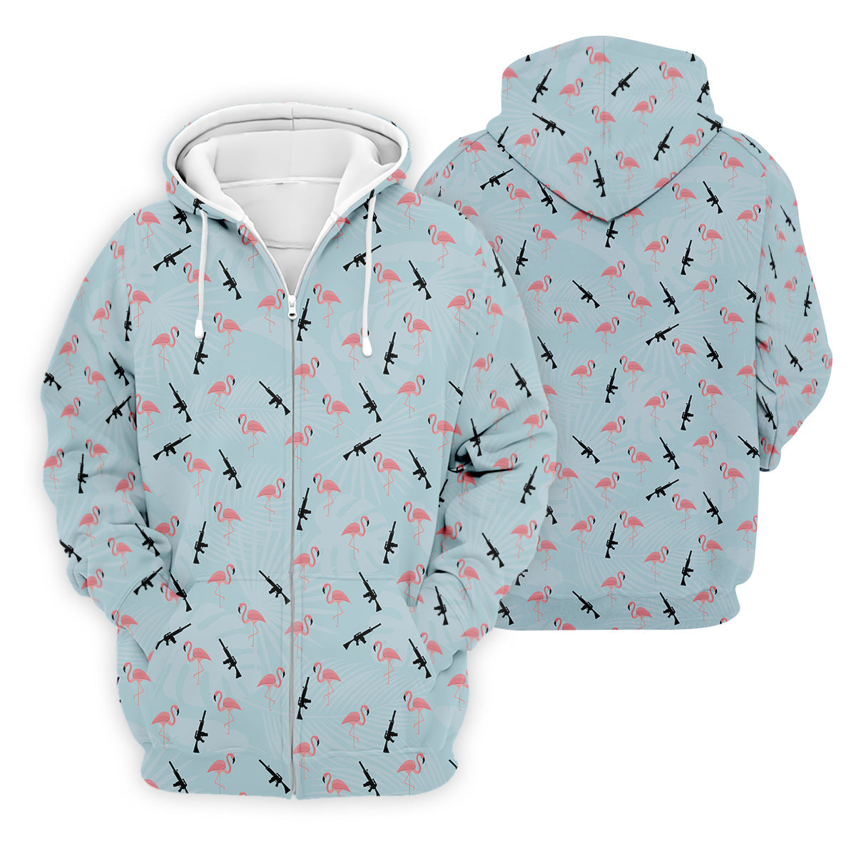 Funny Flamingos Golf Polo Shirt, Golfing Apparel, Mens Golf Gift, Funny Golf Polos