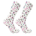 Par Then Bar Flamingo Men Golf Socks, Best Socks For Men, Fun Socks, Christmas Golf Gift