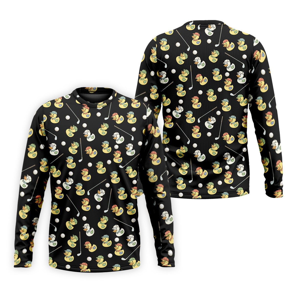Rubber Duck Golf Polo Shirt, Golf Tops For Men, Hawaiian Golf Shirts, Golfing Apparel