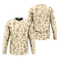 Goose Halloween, Doodle Pattern, Beige Golf Shirt, Mens Funny Golf Shirts, Long Sleeve Golf Shirts, Men Golf Polo