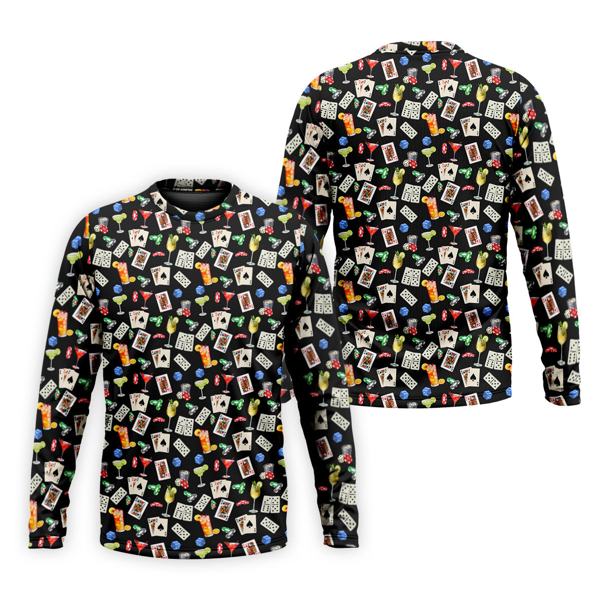 Slot Machine Lucky Shirt, Fun Men's Golf Polos, Hawaiian Golf Shirts, Golfing Apparel