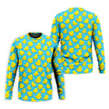 Funny Yellow Duck Men's Golf Polo Shirt, Fun Golf Polo Shirt, Men Fun Golf Shirts, Golf Gift For Him