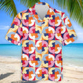Funny Adult Retro Checkered Novelty Golf Shirt, Mens Golf Shirts, Printed Golf Shirts