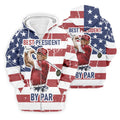 Best President By Par Men's Golf Polo Shirt, Funny Trump Shirt, Christmas Golf Gift