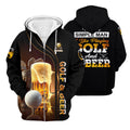 I'm A Simple Man I Like Playing Golf & Beer Custom Funny Golf Polo Shirt, Dad Golf Gifts