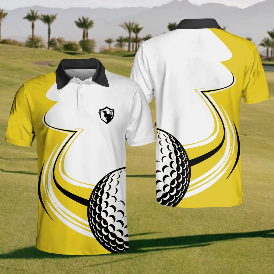 Men’s Golf Polo Shirt, Mens Goft Gift, Gift For Golf Lovers