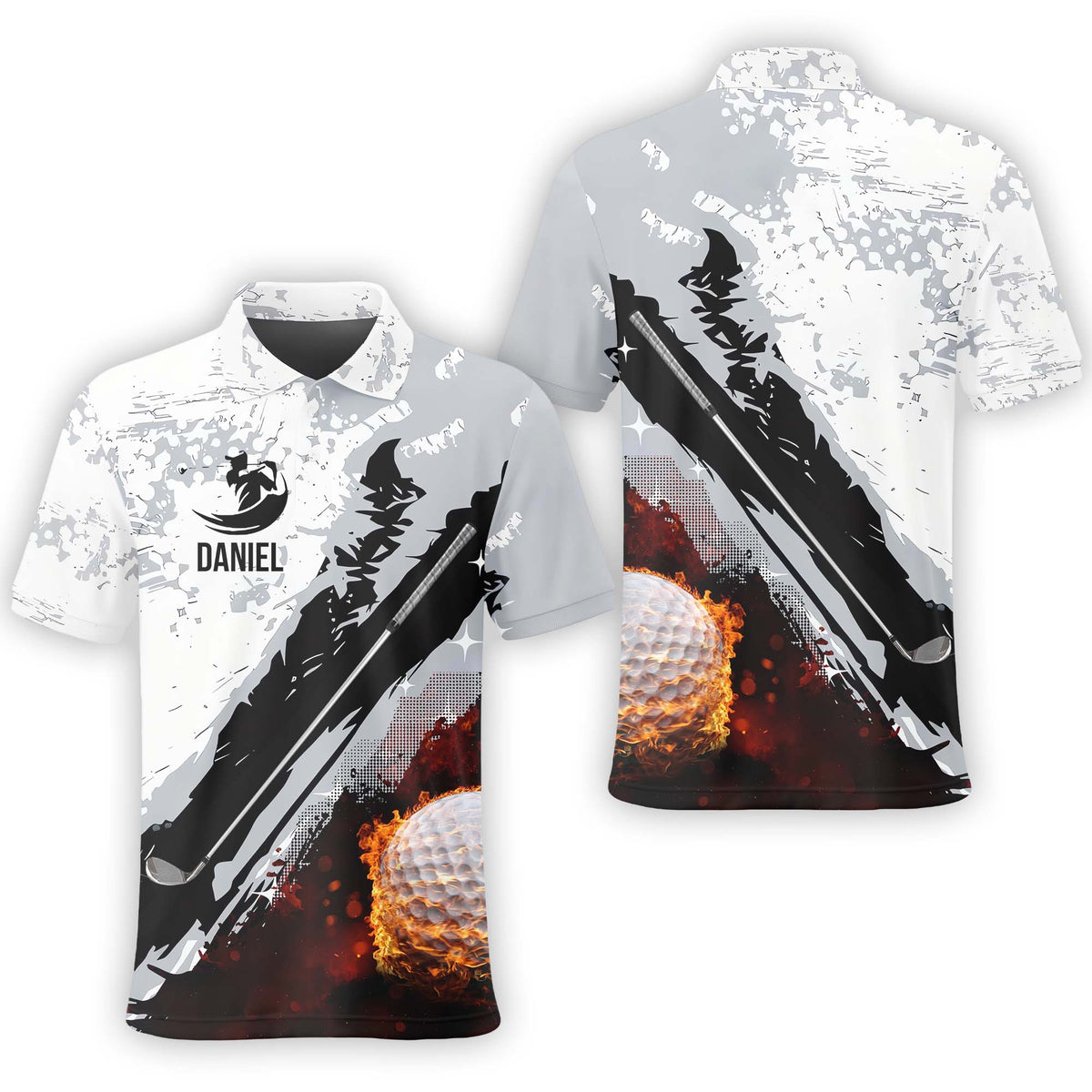 Personalized Golf Polo Shirt, Golf Shirt, Gift For Golfers