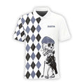 Swing Swear Drink Repeat Custom Name Golf Polo Shirt, Golf Shirt, Gift For Golfers