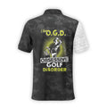 Obsessive Golf Disorder Personalized Name 3D Golf Polo Shirt, Golf Shirt, Gift For Golfers