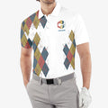 I Was One Under Today , Custom Polo Golf Shirt, Present For Golfer