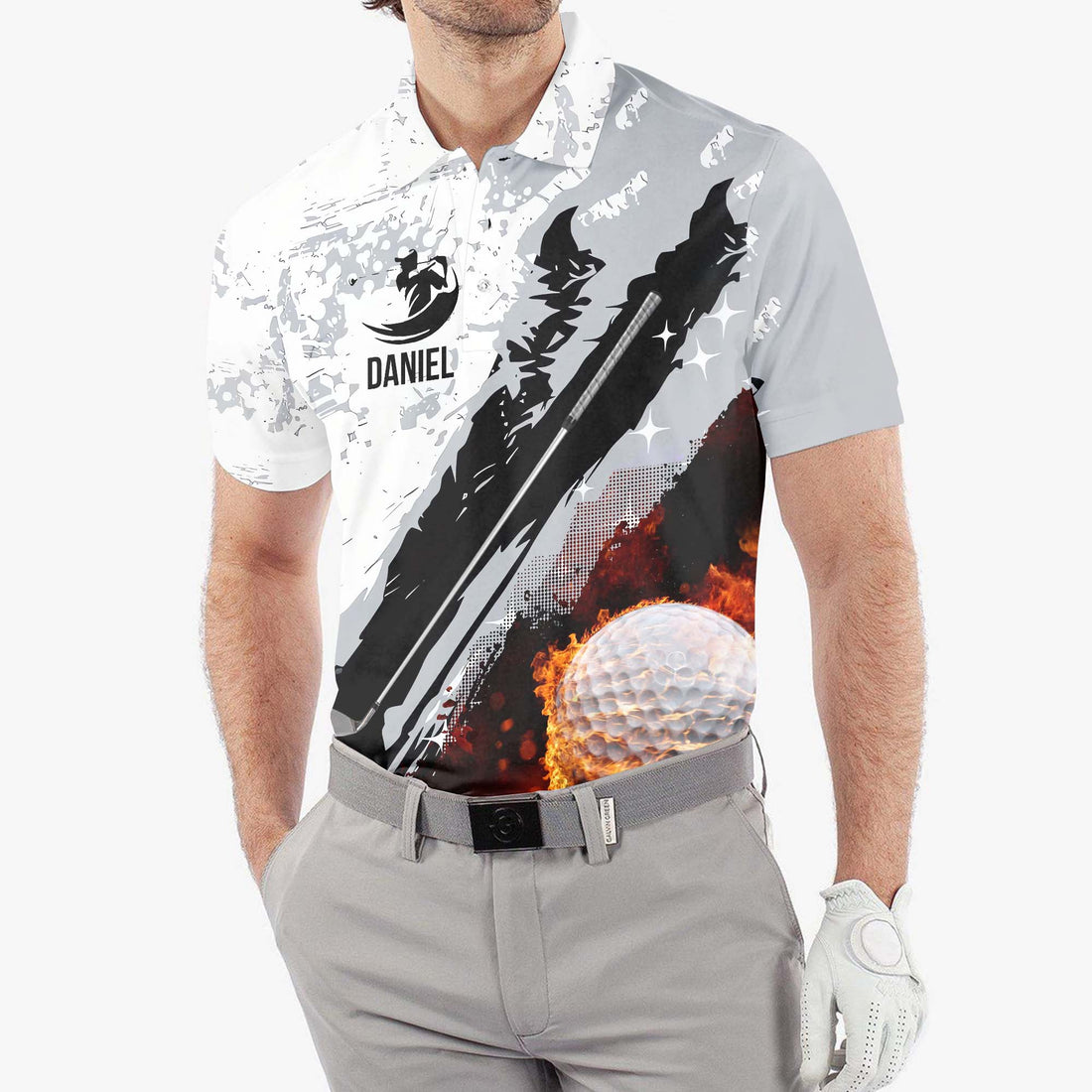 Personalized Golf Polo Shirt, Golf Shirt, Gift For Golfers