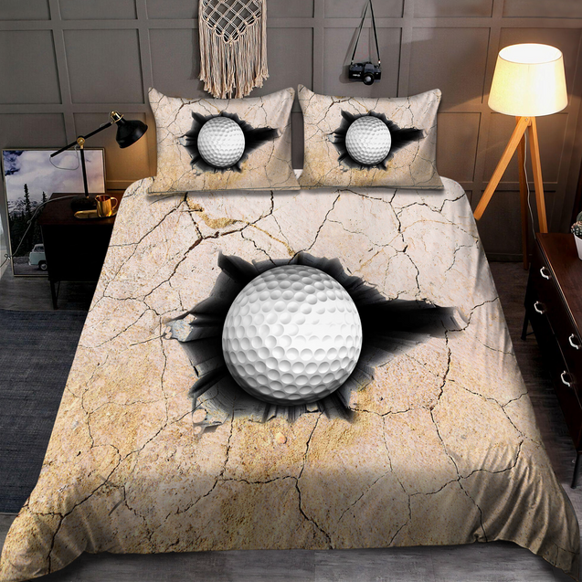 Golf Ball Bedding Sets, Sports Themed Bedroom Decor,  Bedroom Decor