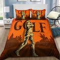 Golf Swing Sports Themed Bedding Sets, Sports Themed Bedroom Decor, Bedroom Decor
