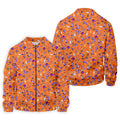 Funny Dirty Orange And Purple Halloween Golf Shirt, Fun Golf Shirts For Men, Cool Golf Gift