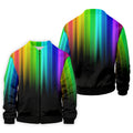Rainbow Gradient LGBT Support Golf Tops For Men, Gay Pride Month Celebrate Golf Shirts For Men