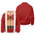 Men's Funny Mrs Claus Costume Golf Shirt, Christmas Golf Shirt, Golf Apparel For Men