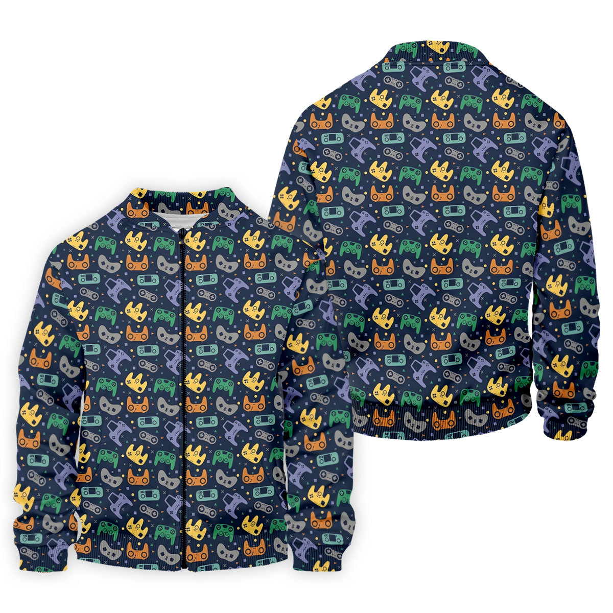 Video Game Controller Hawaiian Golf Shirt, Men's Golf Shirt, Polo Shirts For Men