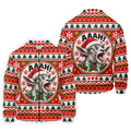 Funny Screaming Goat Christmas Golf Shirt, Golf Shirts For Men, Mens Golf Apparel