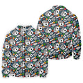 Poker Blackjack Hawaiian Golf Shirt, Playing Card Pattern Men's Golf Shirt, Polo Shirts For Men