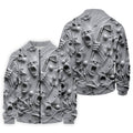 Screaming Face Halloween Golf Polo Shirt, Halloween Shirt For Men, Golf Shirts For Men