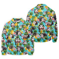 Funny Opossums Among Pineapples Hawaiian Golf Polo, Golf Tops For Men, Golfing Apparel