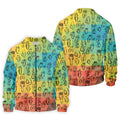 Funny Penis Doodle Color Block Golf Polo Shirt, Men's Golf Polo, Printed Golf Shirts