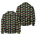 It's Okay To Be Different Autism Puzzle Golf Tops For Men, Autism Awareness Colors Golf Shirts For Men