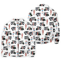 Golf Cart Girls Pattern Golf Polo Shirt, Hawaiian Golf Shirt, Mens Golf Apparel