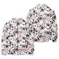 Playing Cards Poker Pattern Hawaiian Golf Shirt, Golf Polo Shirts For Men, Mens Golf Apparel