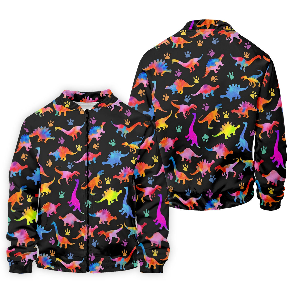Dinosaur Lover Colorful Golf Shirt, Men’s Golf Shirt, Golf Polo Shirts For Men