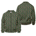 Six Seven Funny Christmas Green Golf Tops For Men, Christmas Golf Shirt, Men Golf Apparel