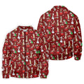 Naughty Santa Hat Christmas Polo Shirts, Unique Gift For Golfer, Polo Shirts For Men, Golf Gift For Men