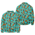 Cool Pineapple Tropical Theme Hawaiian Golf Shirt, Polo Shirts For Men, Golfing Apparel