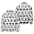 Sugar Skull Paisley Pattern Golf Polo Shirt, Hawaiian Golf Shirt, Golf Polo Shirts For Men