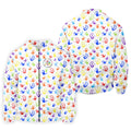 Accept Teach Understand Love Autism Awareness Colorful Handprint White Golf Shirt, Golf Shirts For Men
