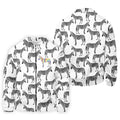 Rainbow Zebra Be Yourself Pride Month Support Golf Tops For Men, LGBT Community Polo Shirts For Men
